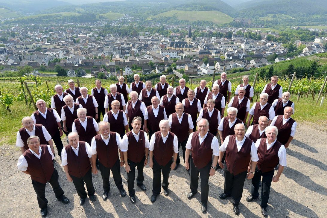 Der MGV Ahrweiler. Foto: Vollrath