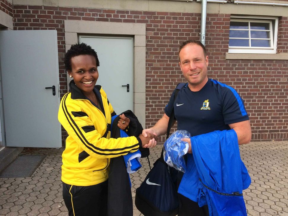 Patricia Ndjavera und Mario Spang. Foto: FF