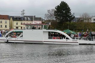 Die Sankta Maria II auf dem Weg nach Oberbillig. Foto: Mohsmann