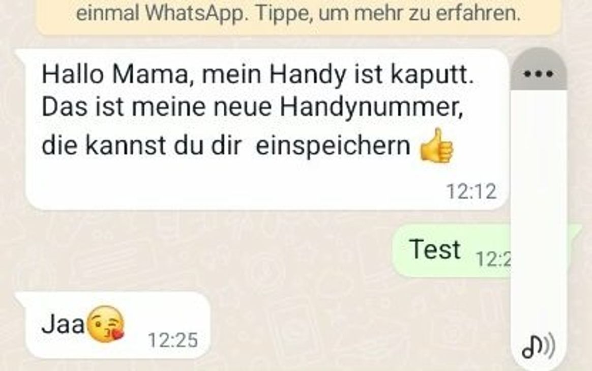 Eine neue Betrugsmasche mit dem Vortäuschen eines defekten Handys macht die Runde.