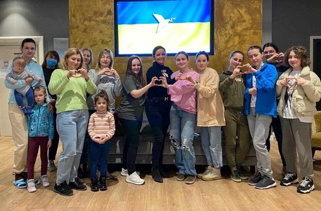 Im Caravelle-Hotel in Bad Kreuznach sind Ukraine-Flüchtlinge angekommen.