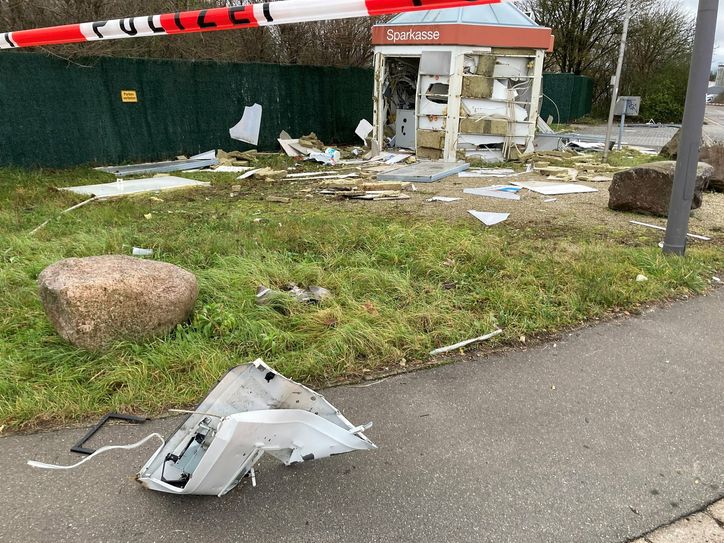 Gesprengter Automatenstandort in Trierweiler