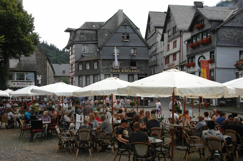 Die Staatskanzlei der rheinland-pfälzischen Landesregierung warb kürzlich mit einem Motiv von Monschau. Archivfoto: Fö
