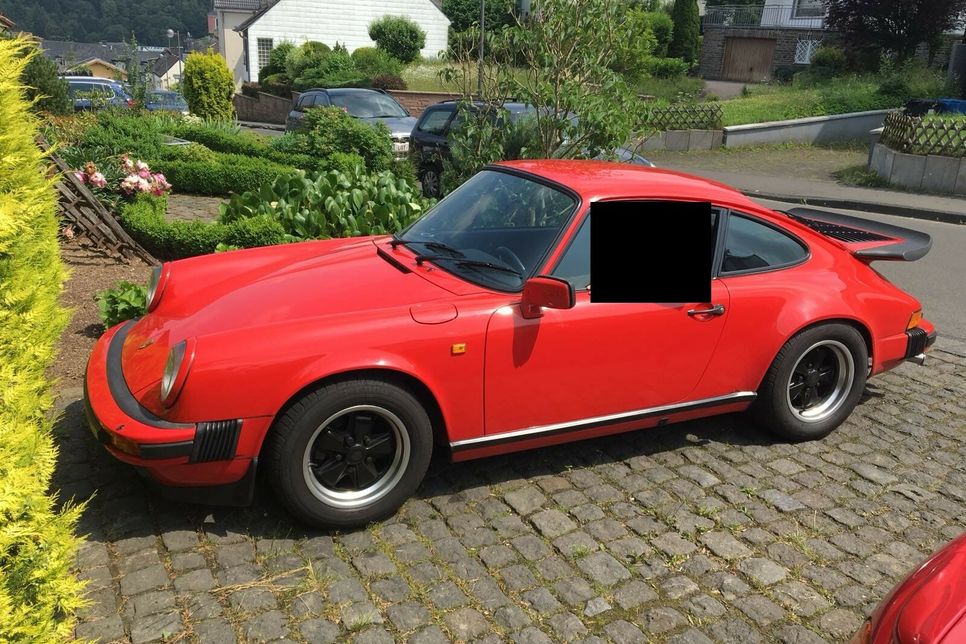 Dieser Porsche wurde am Sonntag beim Oldtimertreffen in Veldenz entwendet. Foto: Polizei
