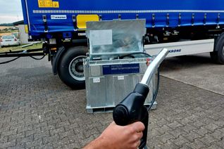 Die neue mobile Tankanlage.