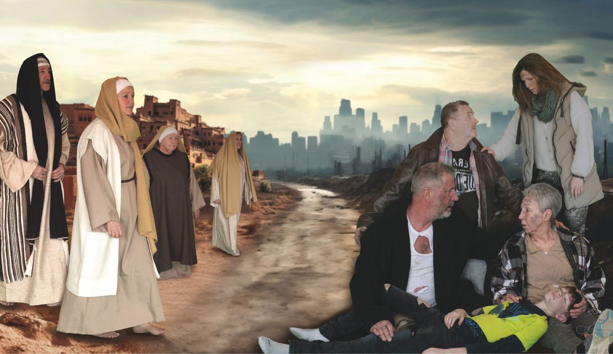 Hier wird biblische Geschichte lebendig: bei den Schönberger Passionsspielen in St. Vith.