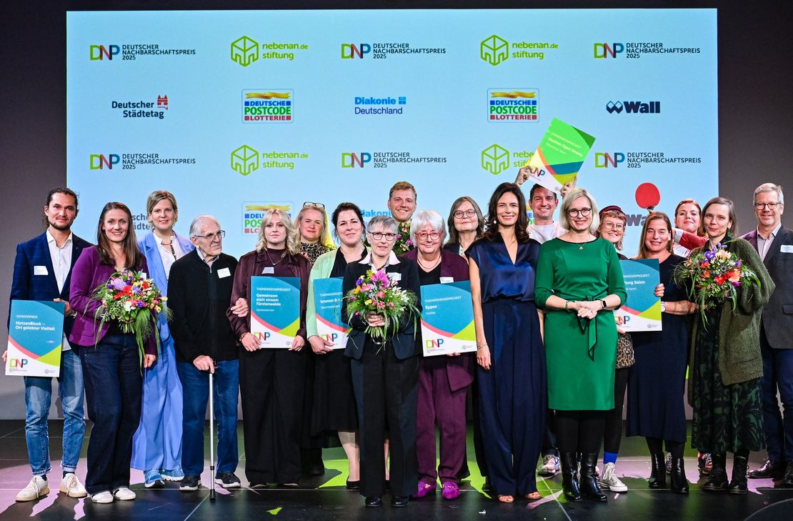 Insgesamt 22 Projekte wurden in Berlin für ihr herausragendes lokales Engagement ausgezeichnet.