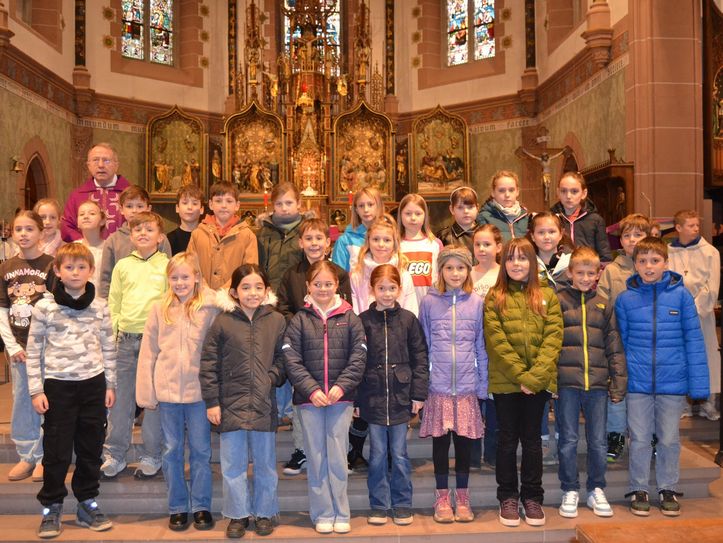 Kommunionkinder der Pfarrei Schweich