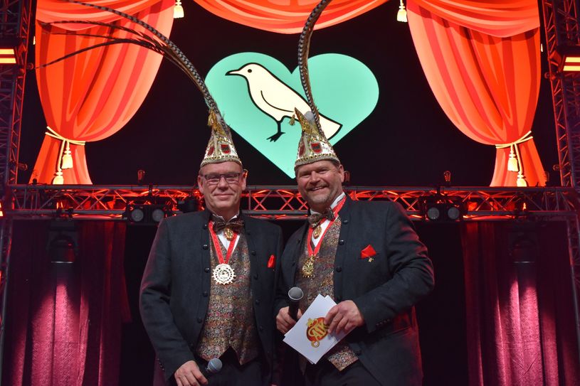 Durch den Abend führten Andreas Peters, Präsident der ATK, und Vizepräsident Stefan Feltes.