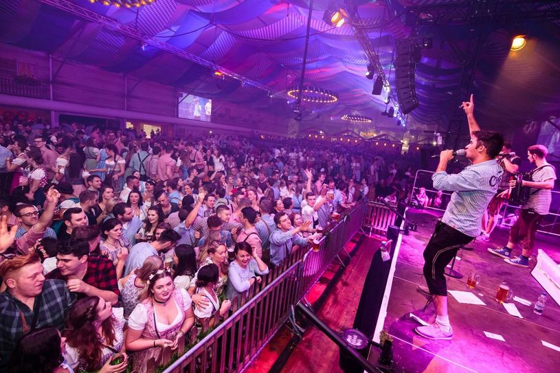 68.000 Besucher erlebten die 27. Auflage des Wittlicher Oktoberfestes. Beim Abschlussabend standen erstmals die "Powerkryner" auf der Bühne. Foto: FF