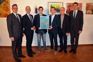 Ehrung des Musikverein Nittel. Foto: Innogy