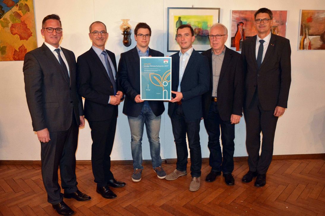 Ehrung des Musikverein Nittel. Foto: Innogy