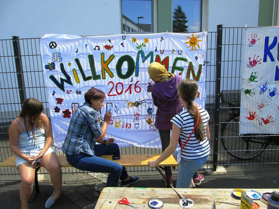 Willkommenskultur. Foto: Privat