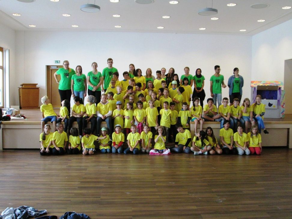 Kinder und Kulturbotschafte in den letzten Ferien. Foto: Privat