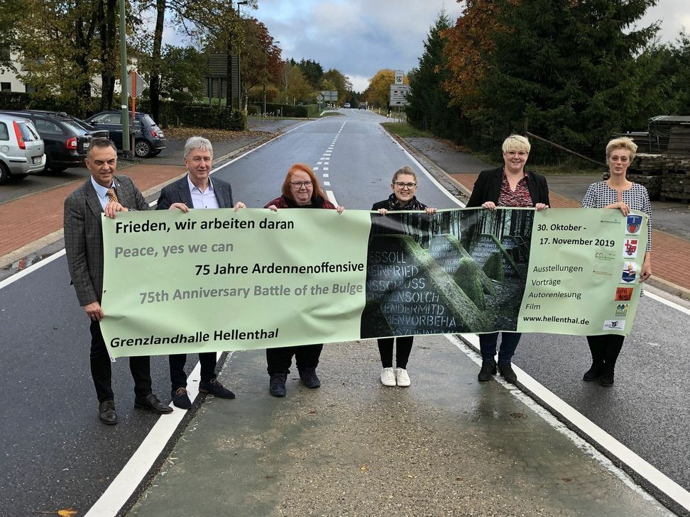 Sie gaben einen Einblick in das umfangreiche Programm, das an 75 Jahre Ardennenoffensive erinnern wird. mn-Foto
