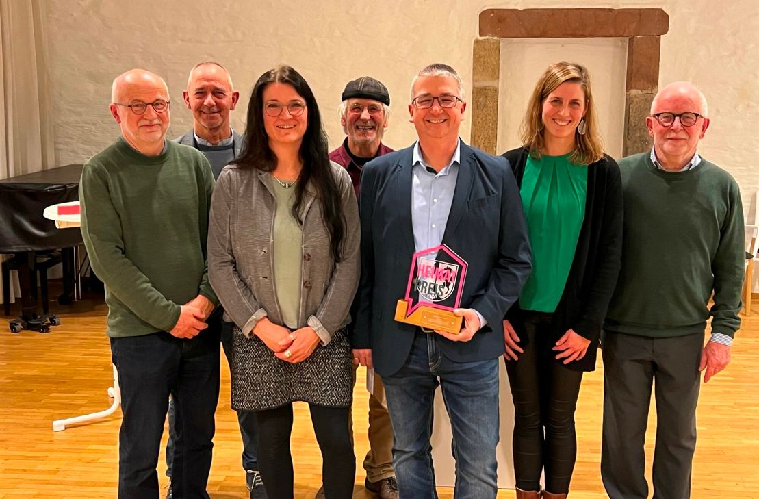 Der Heimatverein Kalterherberg wird für sein Erinnern an die Euthanasieopfer im Ort während der NS-Herrschaft mit dem Heimatpreis ausgezeichnet - 2.250 Euro ist er wert. Foto: T. Förster