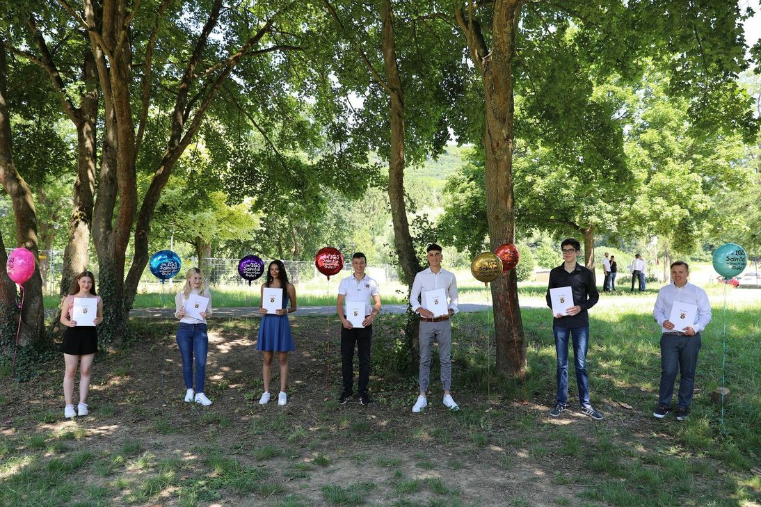 Die Absolventen mit FH-Reife. Foto: Elisa Gorges