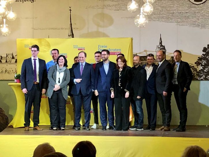 Zum Neujahrsempfang der FDP Rhein-Hunsrück, der am Mittwochabend in Kirchberg stattfand, durfte die FDP über 350 Gäste begrüßen.