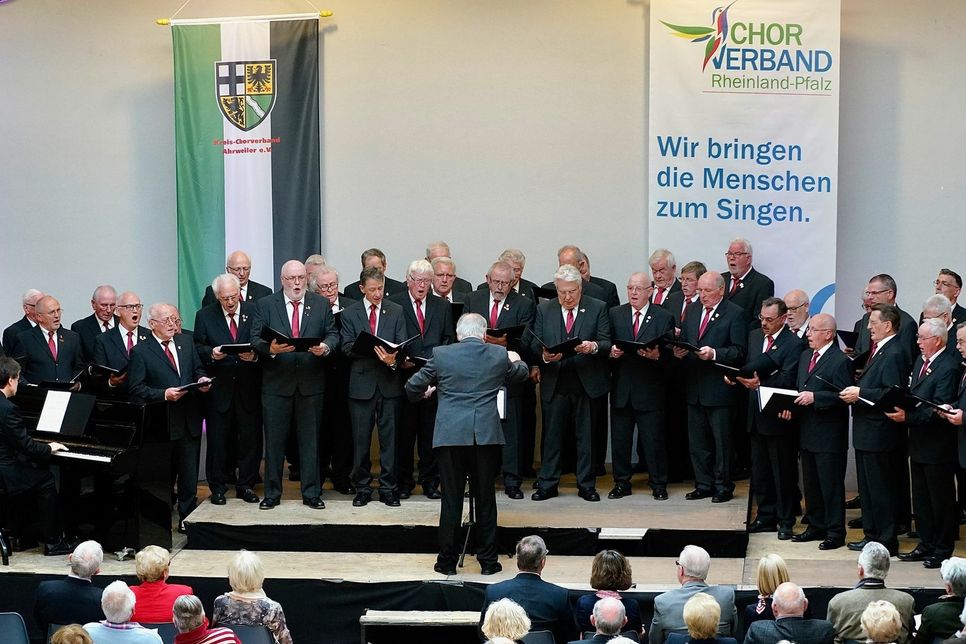 Die Chorgemeinschaft Ahrweiler-Walporzheim.