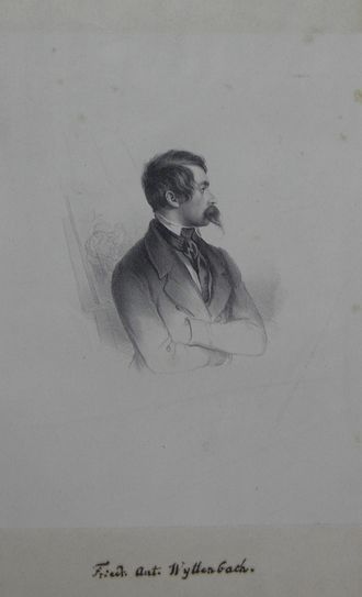 Friedrich Anton Wyttenbach: Selbstporträt. Foto: Stadtmuseum Simeonstift Trier