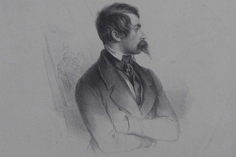 Friedrich Anton Wyttenbach: Selbstporträt. Foto: Stadtmuseum Simeonstift Trier