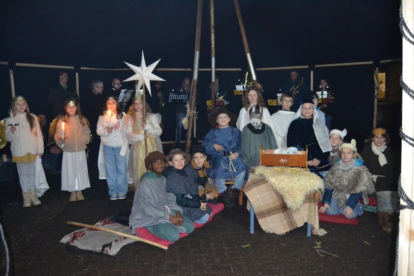 Das Krippenspiel in Föhren 2025