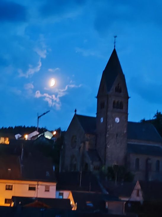 Trotz großer Hitze und Unwetter in manchen Regionen wie zb im Hunsrück,blieb das Daal trotz drohender Wetteratmosphäre verschont!