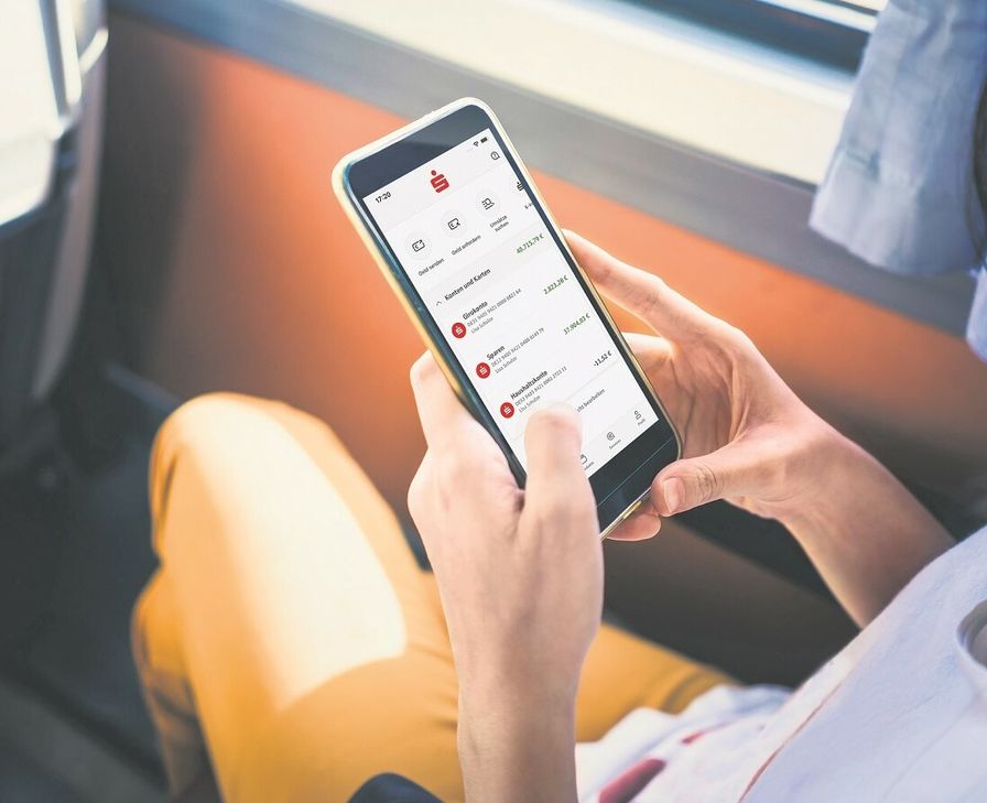 ie Sparkassen-App wurde von der Wirtschaftszeitschrift Capital ausgezeichnet. (Musterbild)