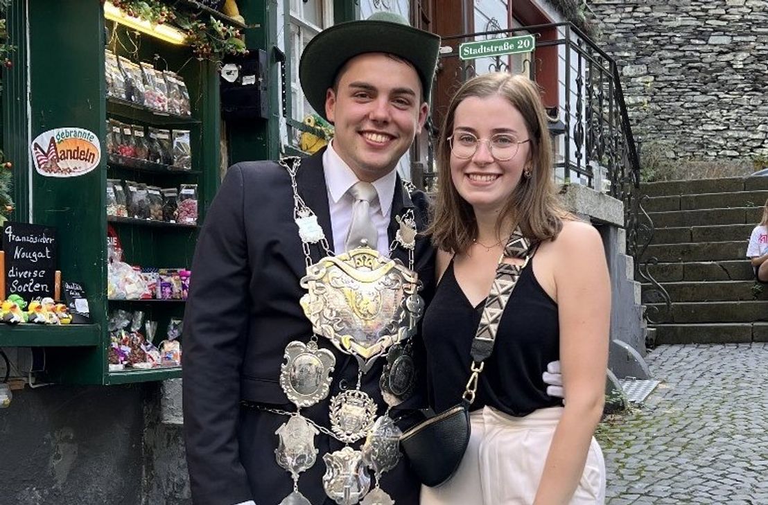 Antonio I. ist der amtierende Schützenkönig von Monschau