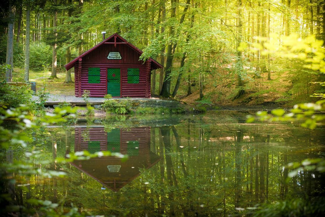 Die Langstrecke trifft auch auf die Traumschleife »Klingelfloß« und folgt dieser.