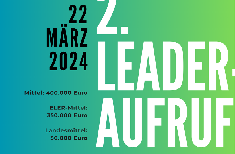 Die Lokalen Aktionsgruppe (LAG) Soonwald-Nahe hat einen neuen LEADER-Aufruf gestartet.