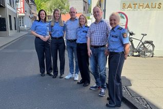 Von links: Katinka Schneider, Anne Münker, Christian Keimer, Michelle Klein, Ralf Laux und Michaela Blatt.