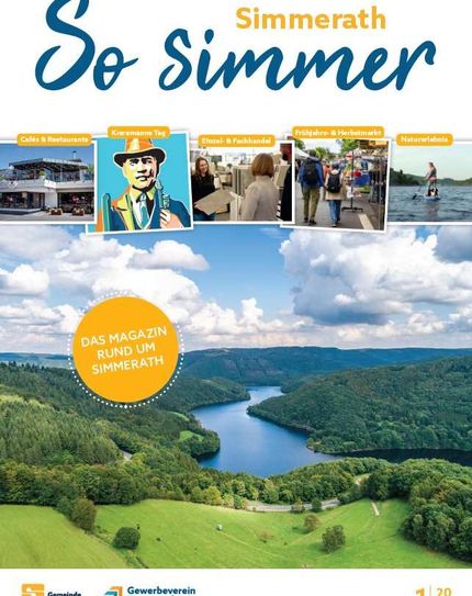 Zur Präsentation bei der Euregio Wirtschaftsschau, aber auch als Imagebroschüre für die Menschen vor Ort wurde eine »So simmer«-Sonderausgabe erstellt.
