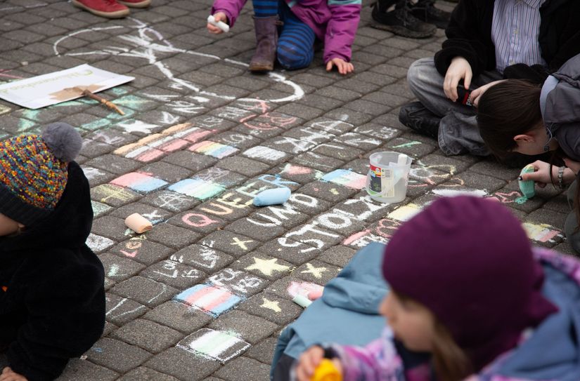 Demokratiefest am 28. Februar am Schlossplatz in Simmern.