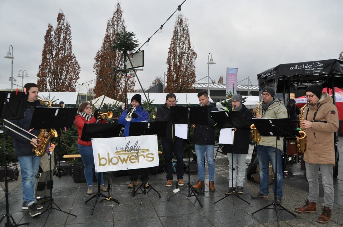 Auch die "Holy Blowers" treten beim Weihnachtsmarkt in Tarforst auf. Foto: Archiv