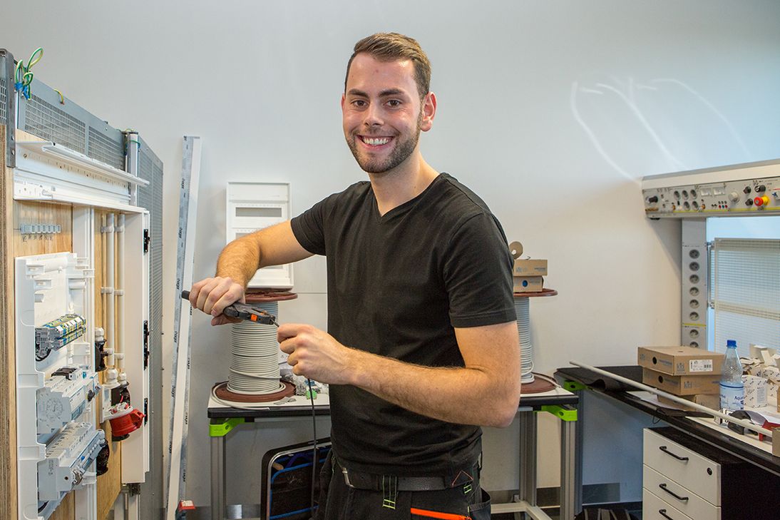 Lukas Mohr aus Grenderich ist der beste Nachwuchs-Elektroniker in Rheinland-Pfalz.