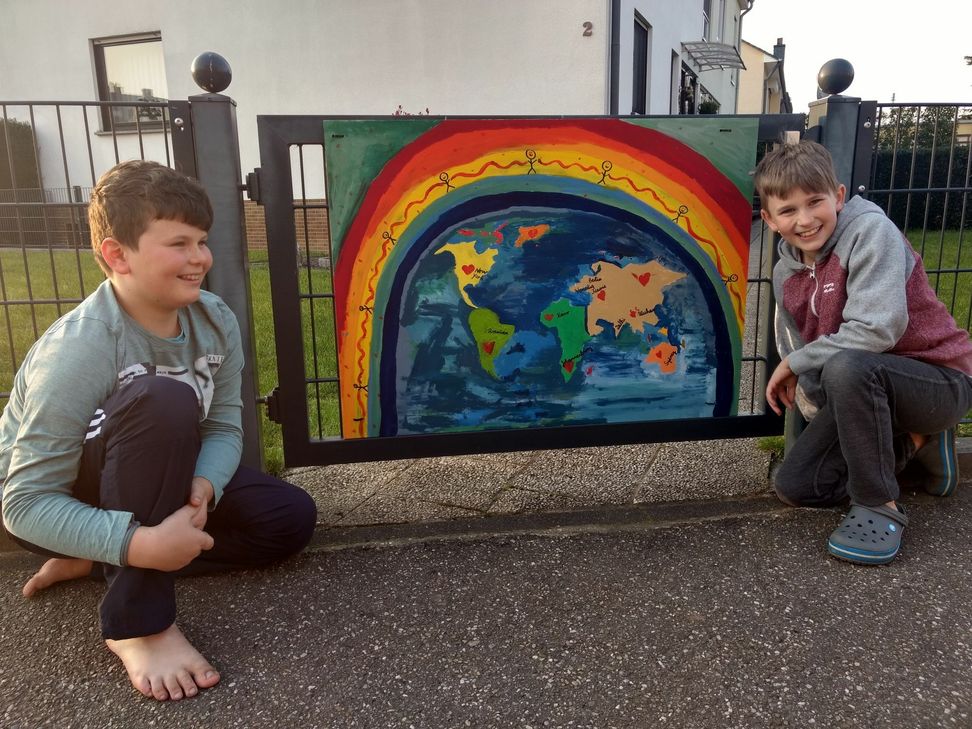 Julien (9) und Phil (11) Röpke aus Pfalzel.