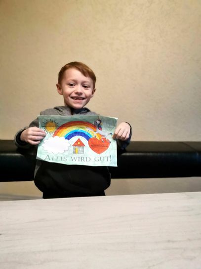 Dwayne Schmidt (7) aus Kastel-Staadt.