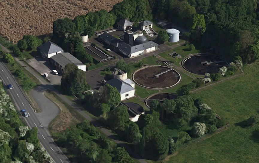 Unser Foto zeigt das Klärwerk Ruwertal.