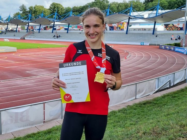 Lucia Sturm feierte an der Ostsee ihren ersten Deutschen Meistertitel.