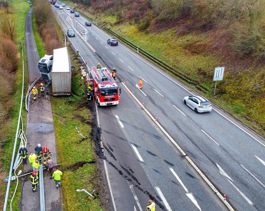 Hätte auch schlimmer ausgehen können. Foto: Sebastian Schmitt