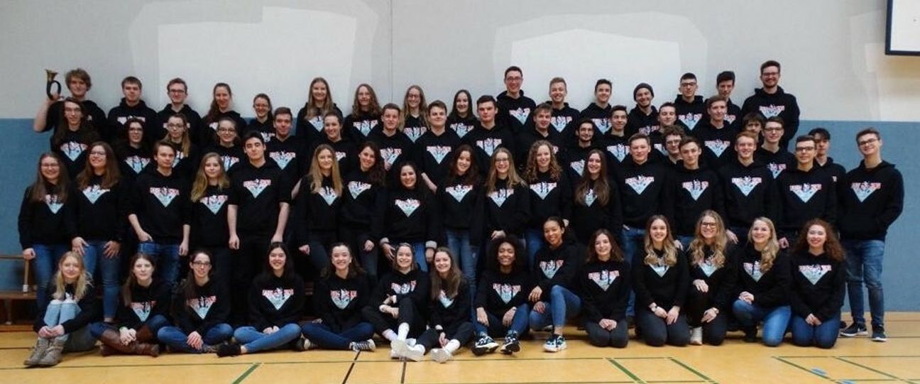 Die Jahrgangsstufe 13 des SJG Biesdorf. Foto: Schule
