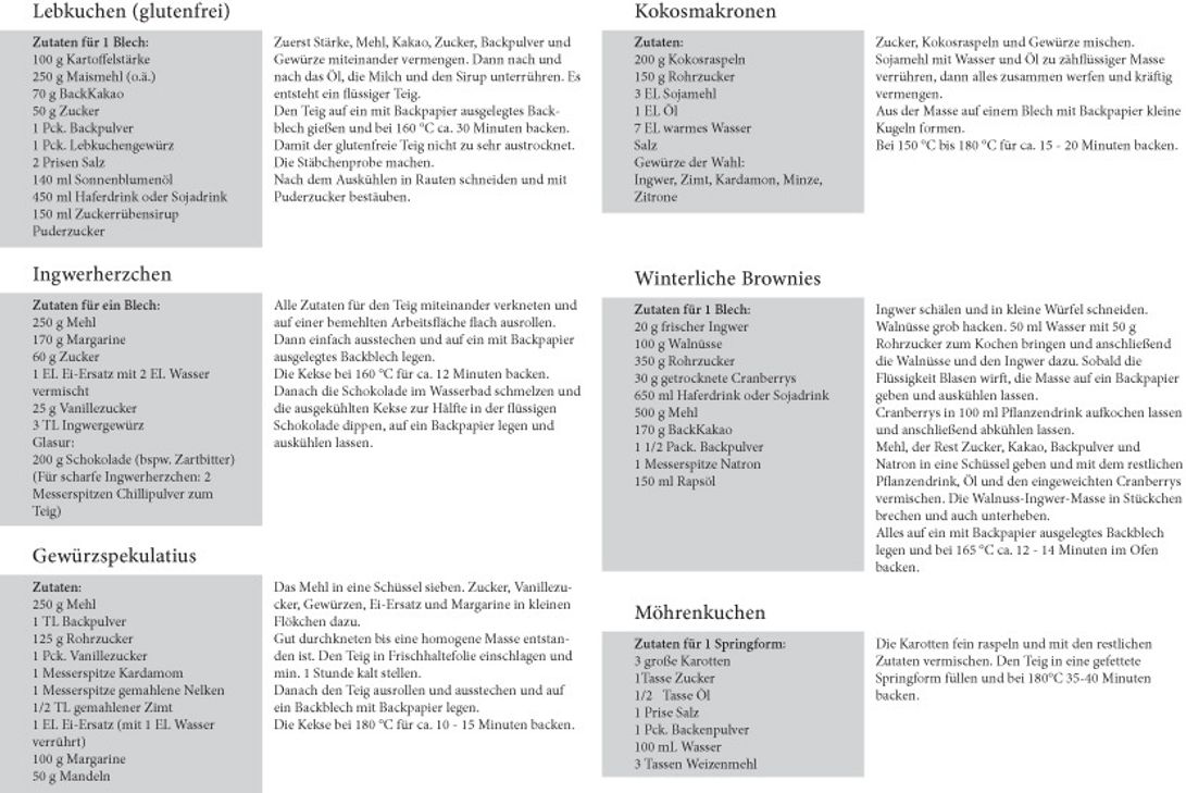 Leckere Rezepte für vegane Naschereien. Foto: FF