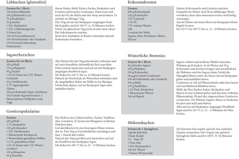 Leckere Rezepte für vegane Naschereien. Foto: FF