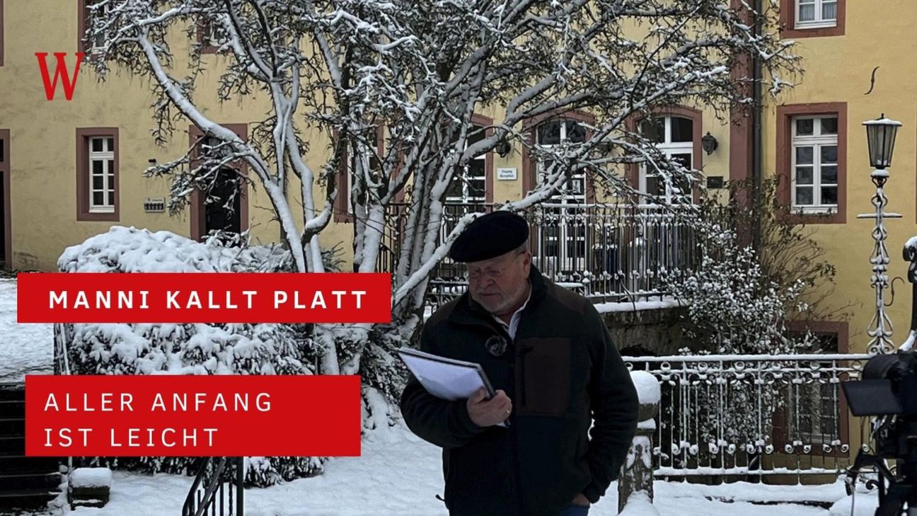 Aller Anfang ist leicht, meint Manni dieses Mal.