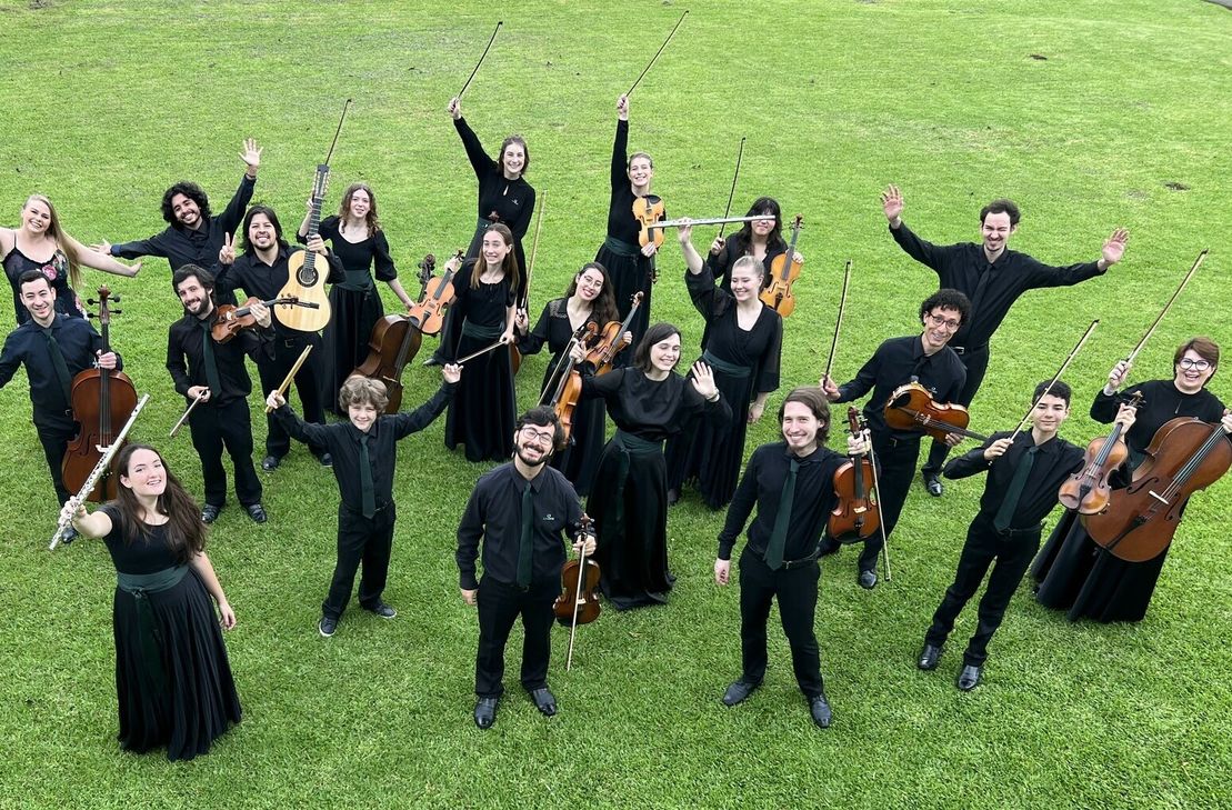 Das Jugend-Kammerorchester aus Brasilien ist in der Region zu Gast.