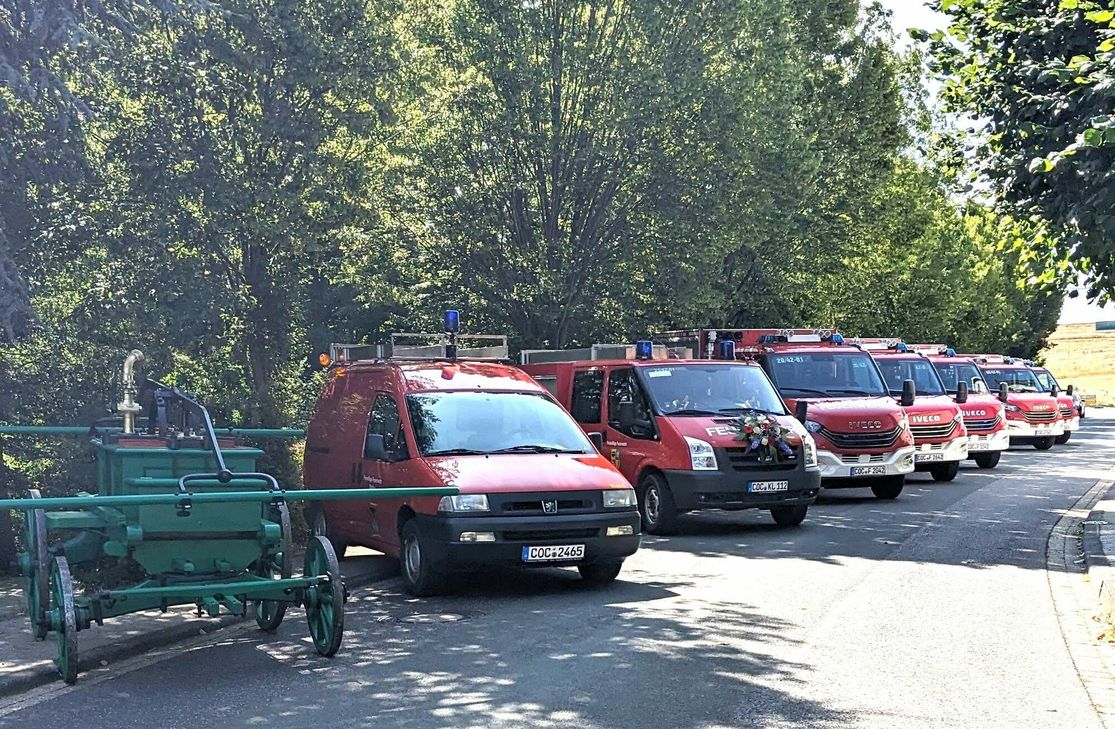 Sechs neue Feuerwehrfahrzeuge stehen der Verbandsgemeinde Kaisersesch ab sofort zur Verfügung.