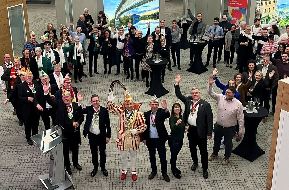 Empfang des Prinzen Thomas III.