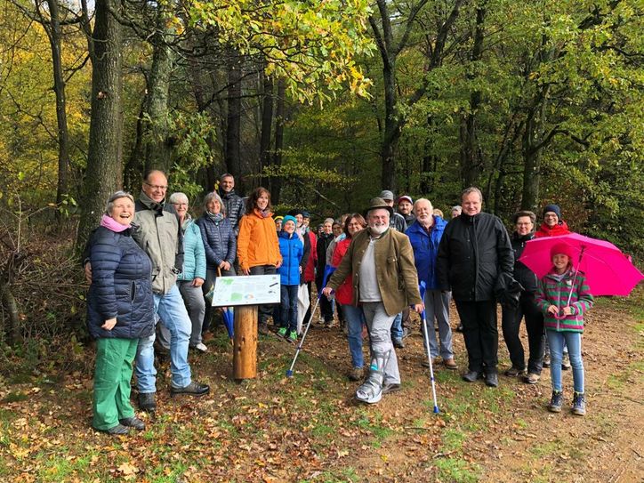 Kürzlich wurde der neue Achtsamkeitspfad eingeweiht und steht allen Wanderfreunden zum "Wald baden" zur Verfügung. Foto: privat