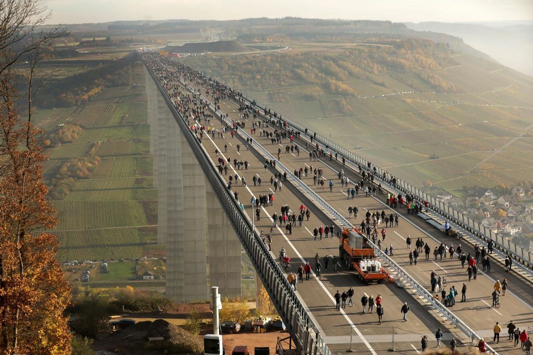 Das Highlight 2019: Der Hochmoselübergang wird eröffnet. Weitere Ereignisse hatte dieses Jahr aber auch zu bieten. Foto: S. Schwarz